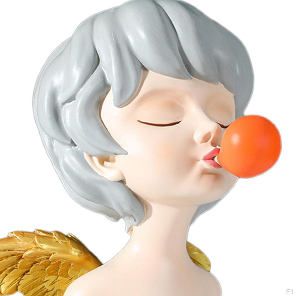 Statue Desk Ornament Crafts Collectible Art Decorative Resin Sculpture Figurine for Wedding