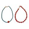 Stretchable Beaded Bracelet With Vintage Color Pattern Portable Stackable Jewelry Accessory for Adults Stylish Outfits