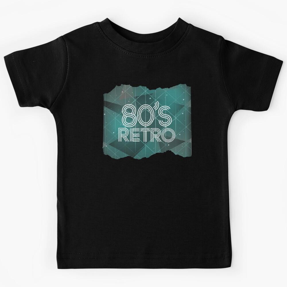 Copy of 80s retro - disco fever - turquoise stone Kids T-Shirt 170