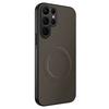Applicable To Galaxy S26ultra Mobile Phone Case Carbon Fiber Pattern Magnetic Leather Pattern Soft Case Samsung S23U Anti-drop Protection