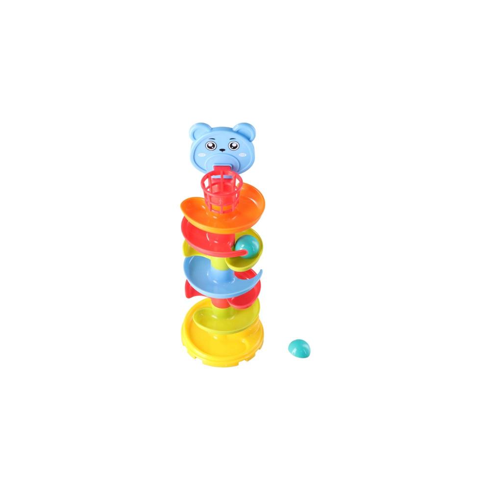 Sliding Ball Ball Drop Roll Swirling Tower Track Turn Around Toy Baby Puzzle Toy Spin Track Toy Set
