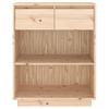 Tables Console Cabinet 60X34x75 Cm Solid Wood Pine