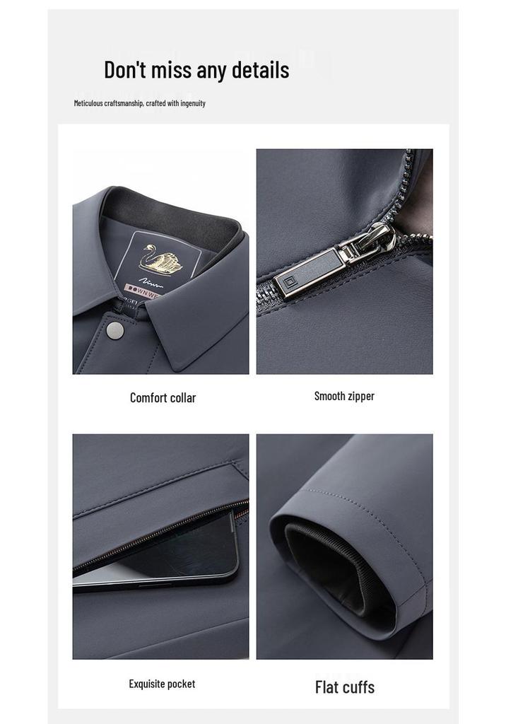Men's Winter Coat with Detachable Liner: Insulated Jacket for All Ages