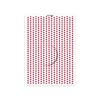 Valentine Love Heart Transfer Paper 95x138mm Clay Earrings Water Soluble Transfer Paper for Jewelry Making