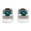 Puma Smash 3.0 Buck V Ps Comfortable Casual Low-Top Kids Skate Shoes Kids Sneakers Gray White Green 392040-06