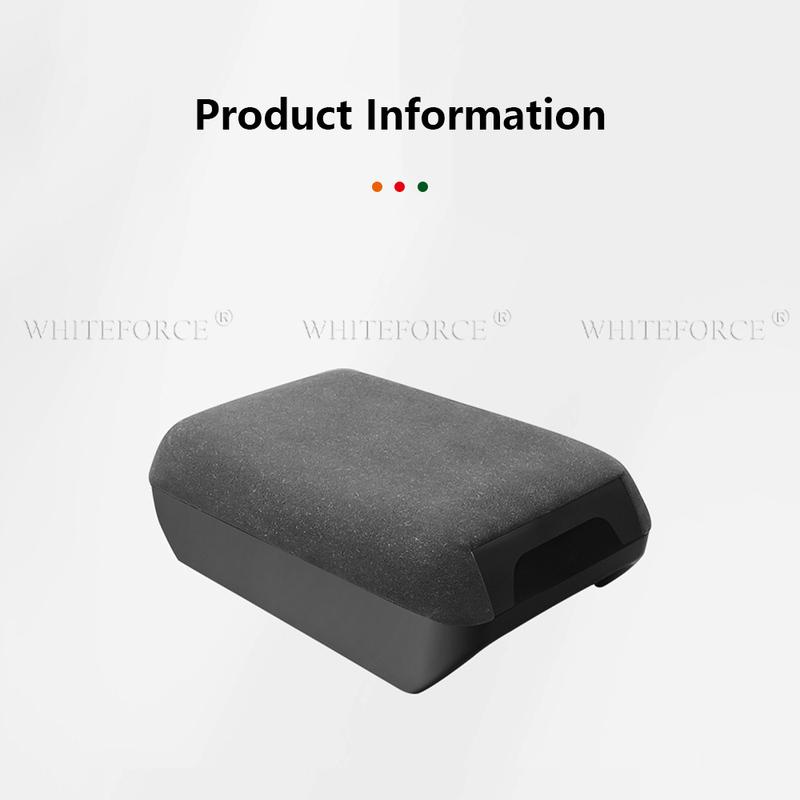For Tesla Model Y Juniper 2025 Suede Armrest Box Raised Storage Box Drawer-type for Model 3 Highland Privacy Storage Space Elbow