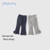 JELLYBABY Girls' Fleece Flared Casual Pants