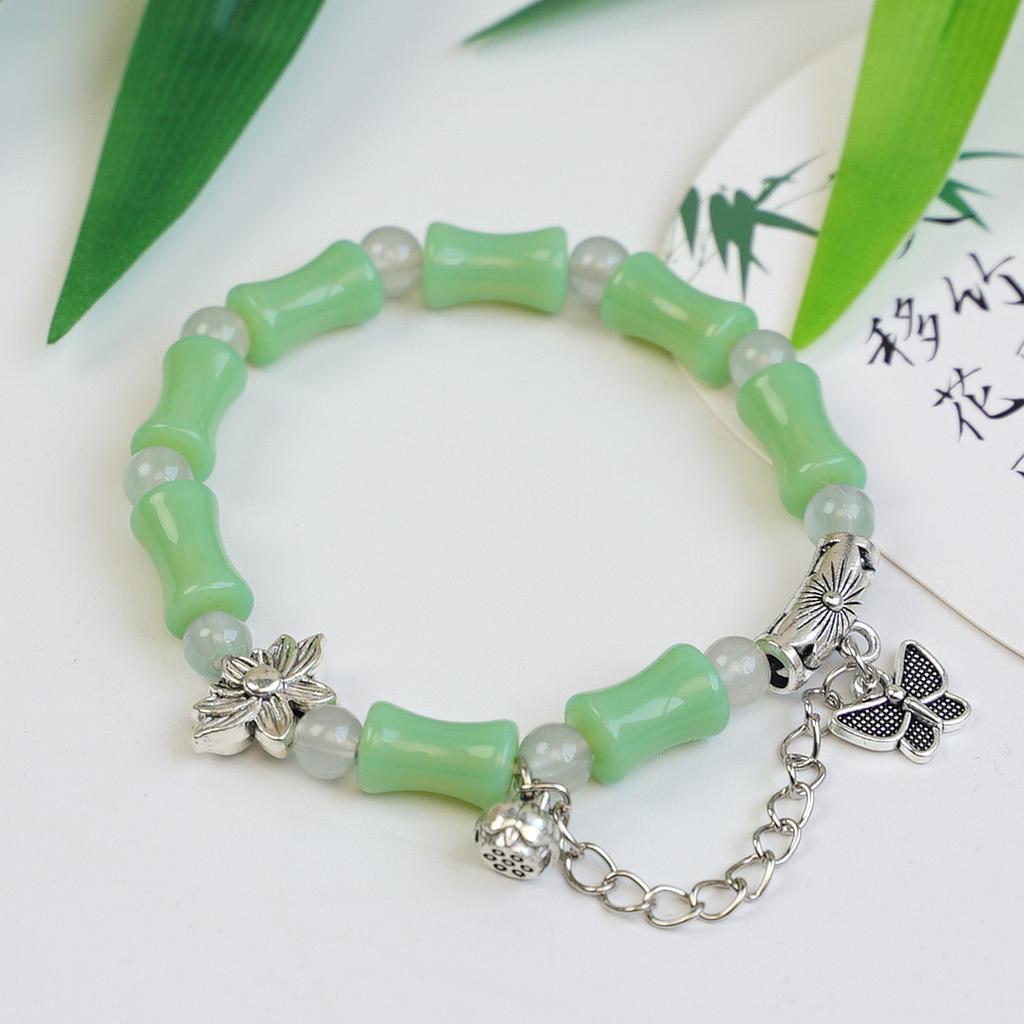 I like to use bracelets for men and women, white energy multi-treasure bracelets, balance jewelry, bamboo bracelets.