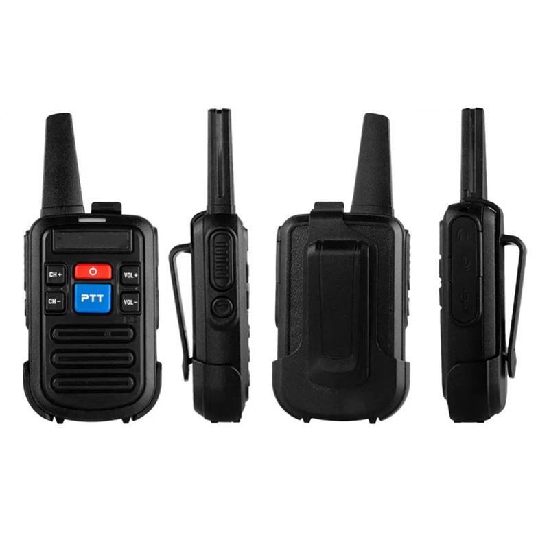 Mini-Walkie-Talkie Zwei-Wege-Funkgerät Kompaktes Kommunikationsgerät für Restaurant Hotel KTV Kleine Größe Einfach zu bedienen