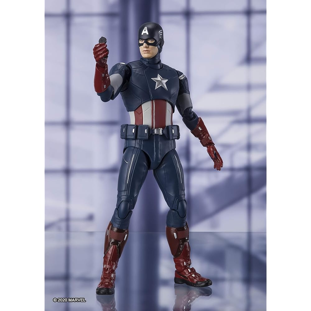 TAMASHII NATIONS S.H.Figuarts Captain America CAP vs. CAP Edition Action Figure Avengers: Endgame