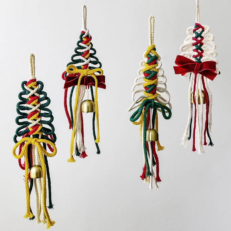 

Украшения для рождественской вечеринки в доме Рождественская елка Уникальный колокольчик Ручная работа Праздничные принадлежности S