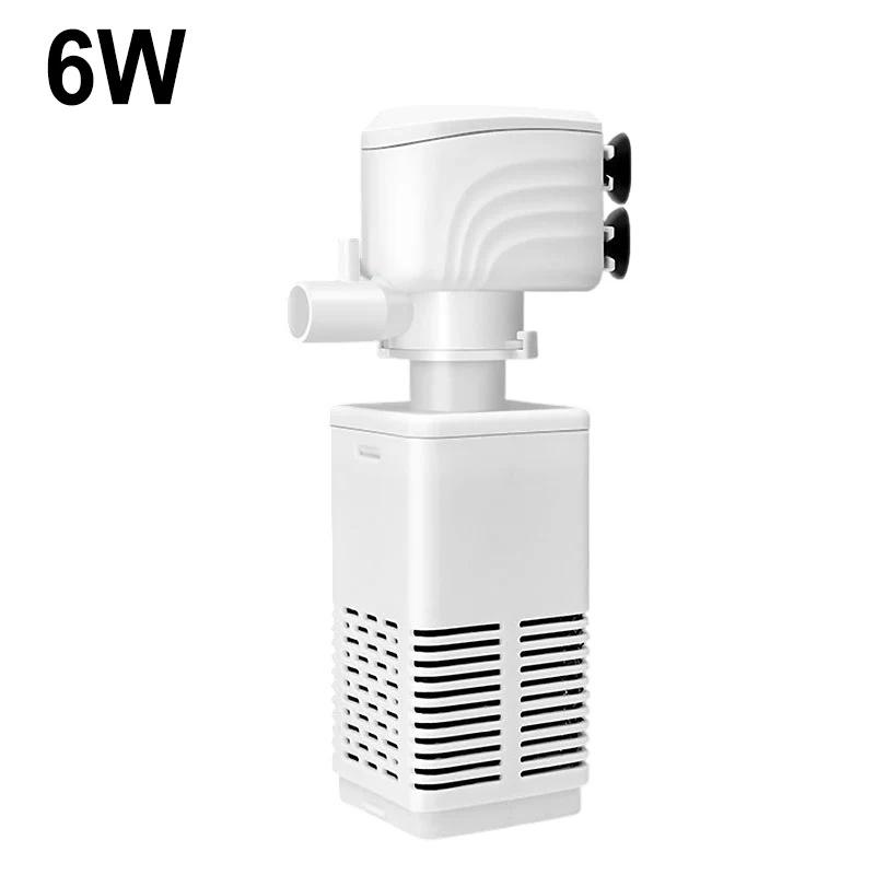 3 in 1 Aquarium Filterpumpe Leise Aquarium Tauch-Luftsauerstoff-Belüfter Aquarium Luftpumpe Wasserwechselpumpe Wellenerzeuger 220V