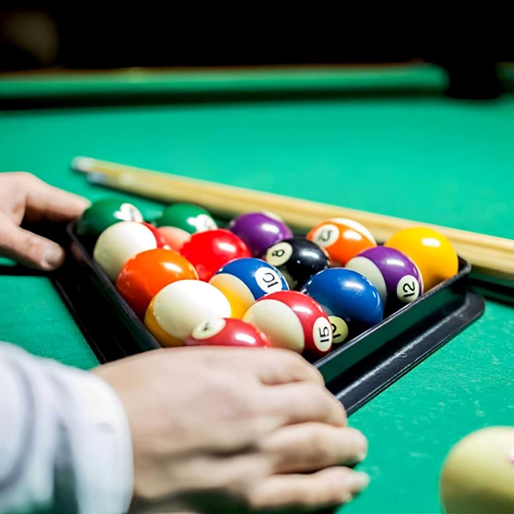 Small Billiard Balls Set Professional 25mm/32mm/38mm Billiard Balls Suitable for All Skill Level Players