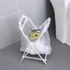 Trash Bag Holder Stand Foldable Countertop Garbage Bag Organizer Kitchen Waste Sorting Storage Rack Support Frame Dispenser