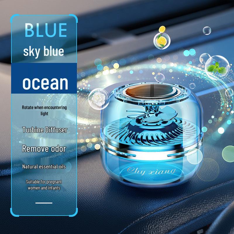 

2025 Solar Car Aromatherapy Perfume - Elegant Men s Car Interior Ornament with Subtle Fragrance