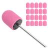 Nail Sanding Band Drill Bit Nail Art Polishing Sanding Cap Set Accessory (10 x 15mm)
