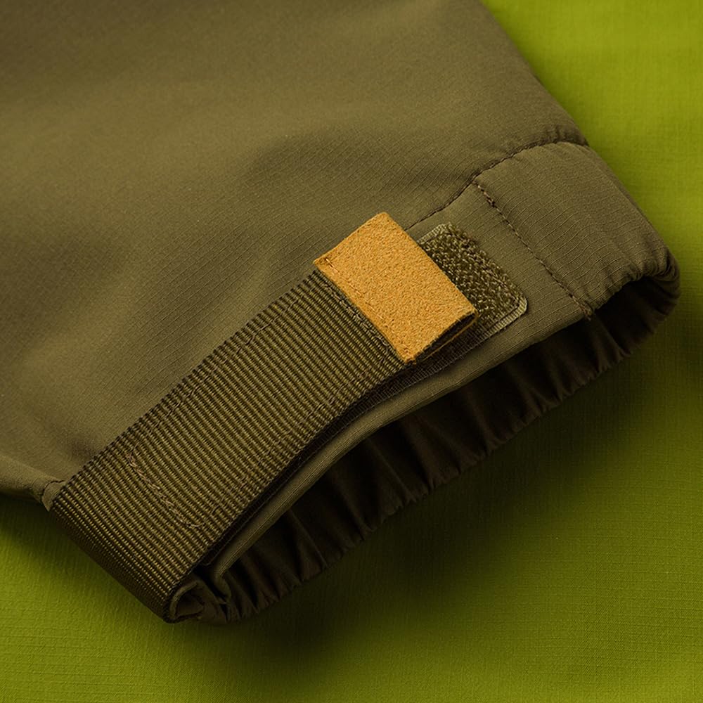 Timberland Caps Ridge Waterproof Motion Dark Size L Men's Jacket, Olive-Guacamole, (TB0A41SFEID1)