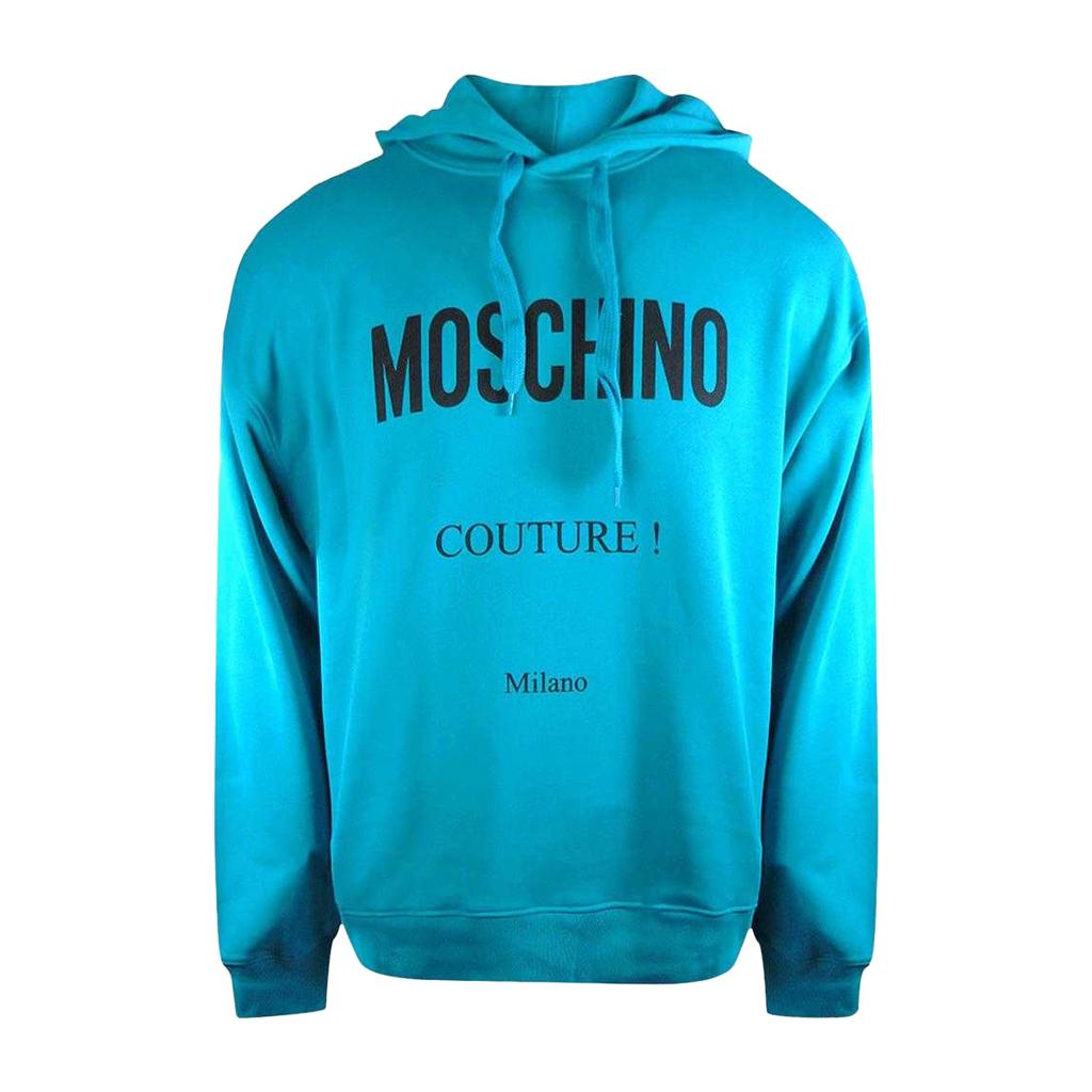 Moschino Mens Couture Logo Hoodie