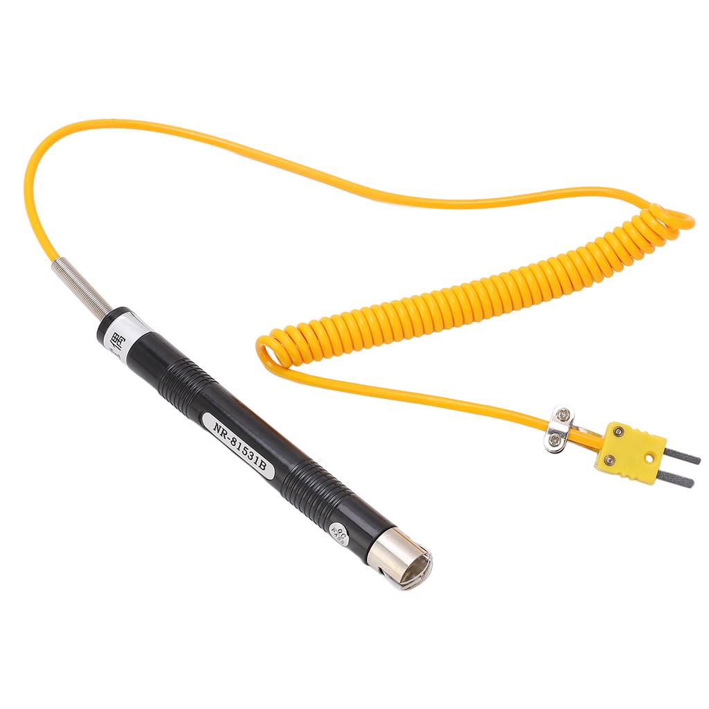 K Type Handheld Surface Thermocouple Probe Straight Shank Thermocouple Probe Replacement