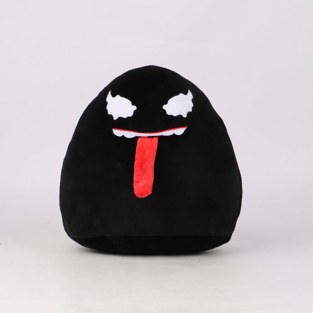 Venom Plush Soft Toy Comic Character Cuddly Pillow Black Color 26cm For Fans