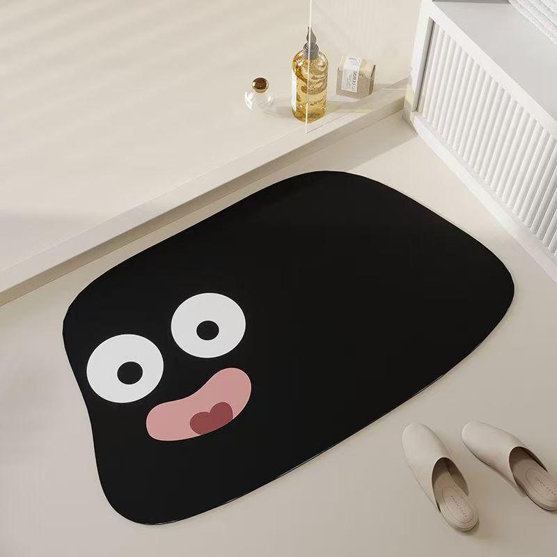 Bathroom absorbent diatom mud toilet  doormat toilet toilet floor mat toilet carpet