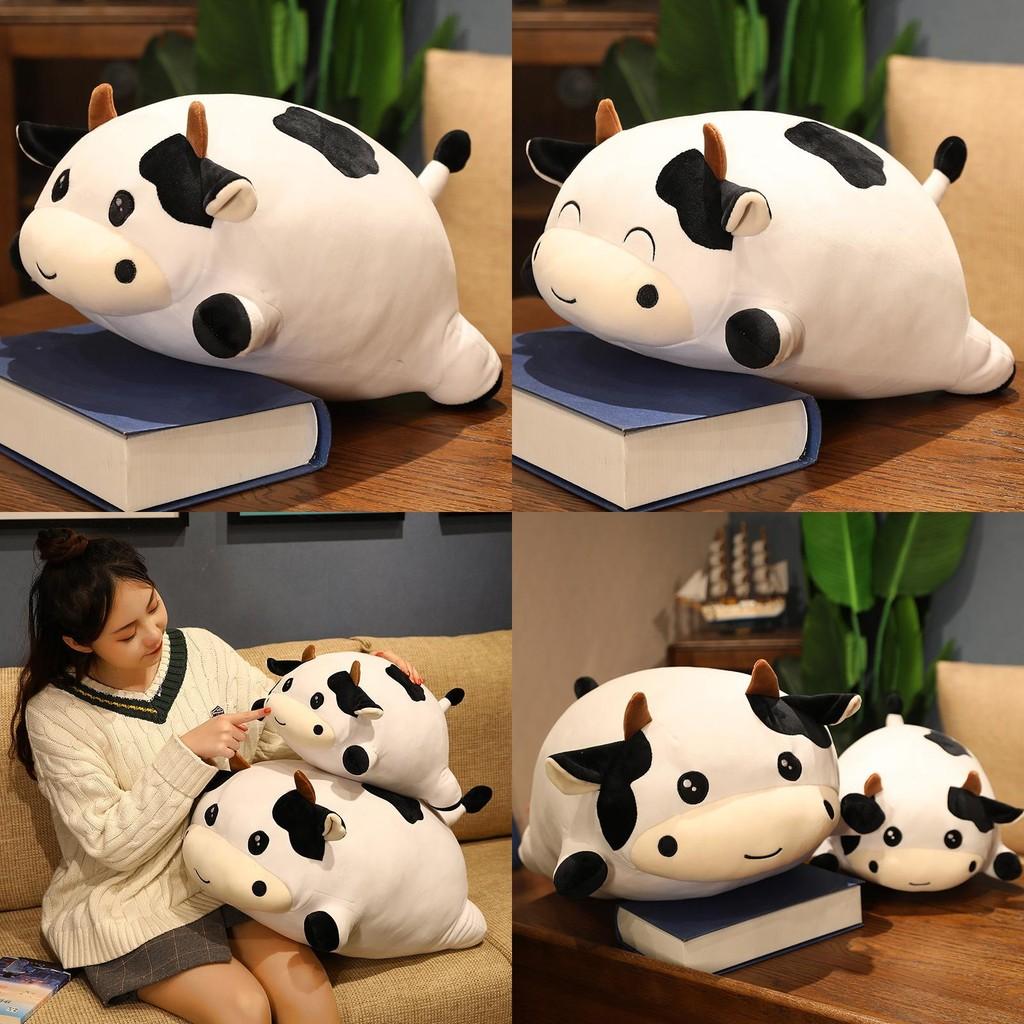 Plüsch Kuh Puppe Bettkissen Weiches Stofftier Spielzeug Für Kinder Und Babys