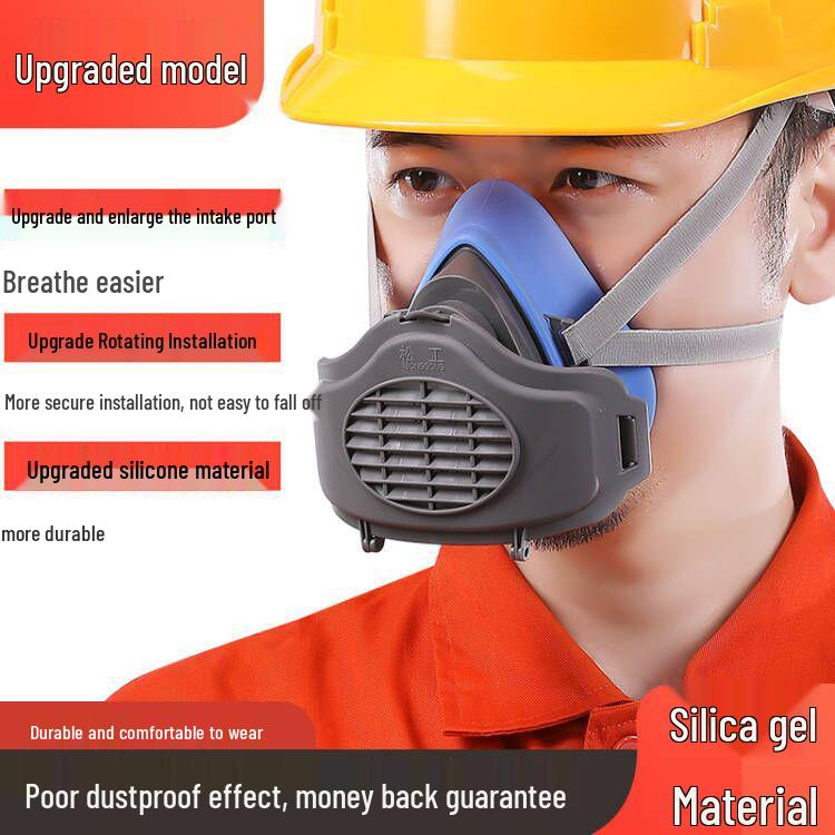 Songgong 3200 Industrial Dust Mask – Half Face Protection for Woodworking and Grinding