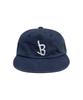 Beullullu B Logo Applique 5 Panel Cap (Navy)