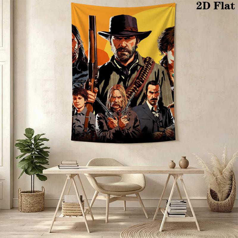 A Fistful of Dollars Pattern Home Decor Tapestry, Wall Hanging, Decorative RV Wall Cloth.MGT0918288
