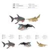 Marine Life Pvc Model Collection With Realistic Shark And Whale Shapes For Learning And Decor