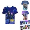Best Tshirts 3d Video Game Battle Short Breathable Sleeved
