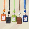 Multi-position Neck Hanging Card Case With Lanyard ID Buse Card Storage  Travel