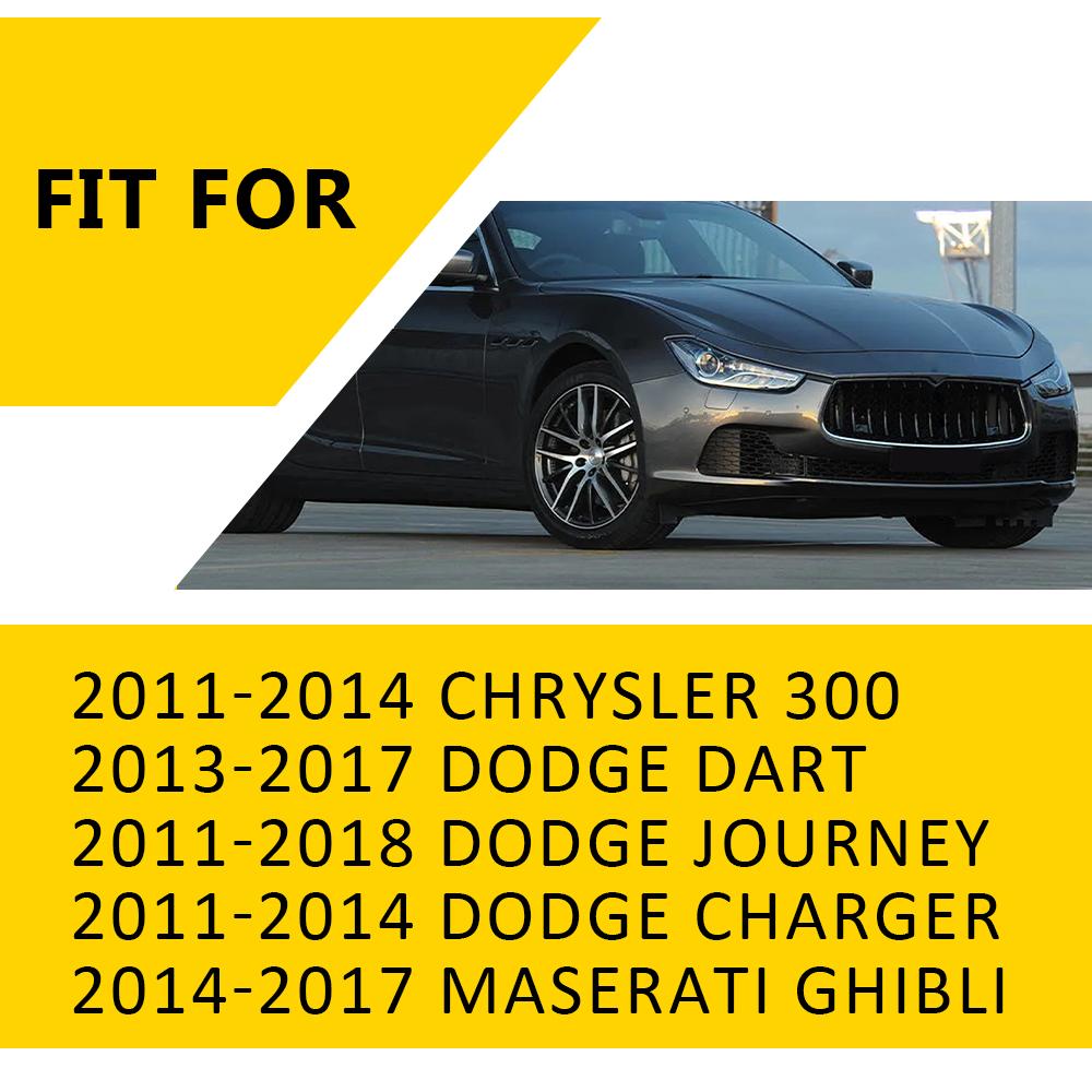 Touchscreen Digitizer Autoradio DVD-Player GPS-Navigation Für Dodge Charger Journey Dart Chrysler 300 Maserati Ghibli