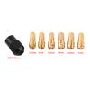 6pcs Collet Chuck Collet Collet Chuck Sleeves Grasp Capacity Range 1mm3.2mm with M8*0.75 Fits Rotary Tools Collet Holder