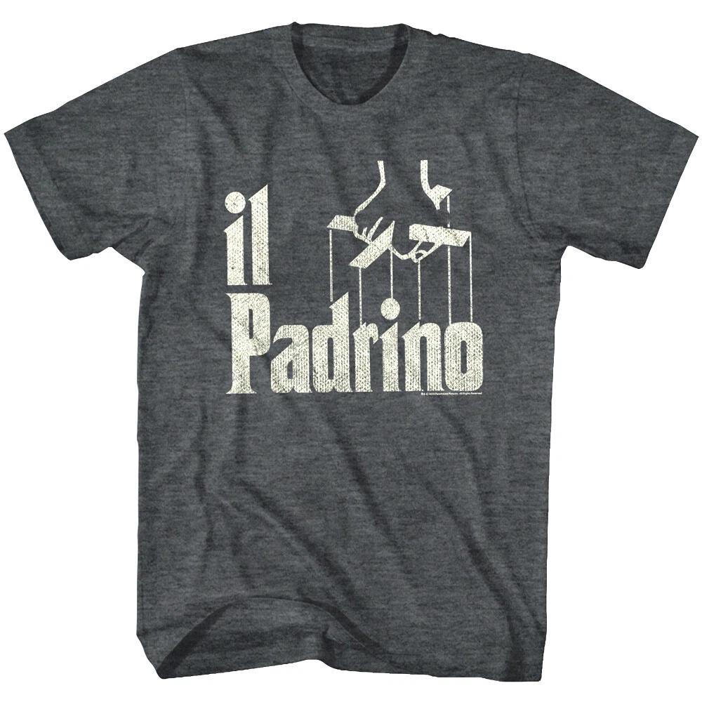 Godfather Vintage Il Padrino Logo Men s T Shirt Italian Movie Poster Mafia Boss S