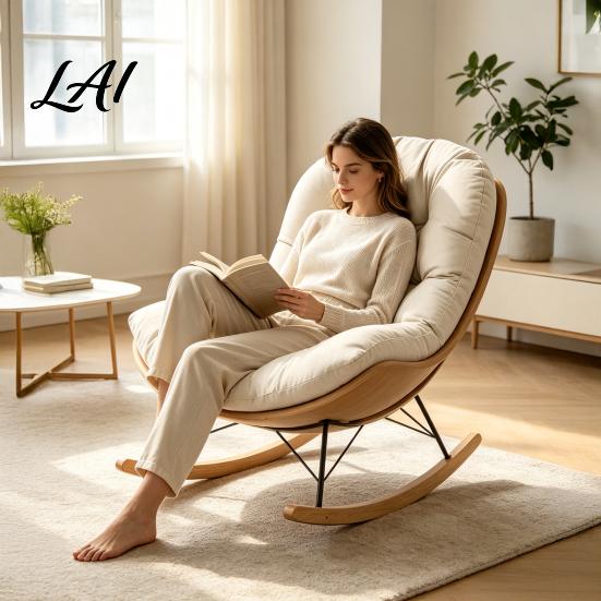 All Weather Outdoor Cushion Egg Chair with Back Support Hanging Swing Pad Comfortable Ties Waterproof Seat for Chairs Soft Lumbar Support Pillow