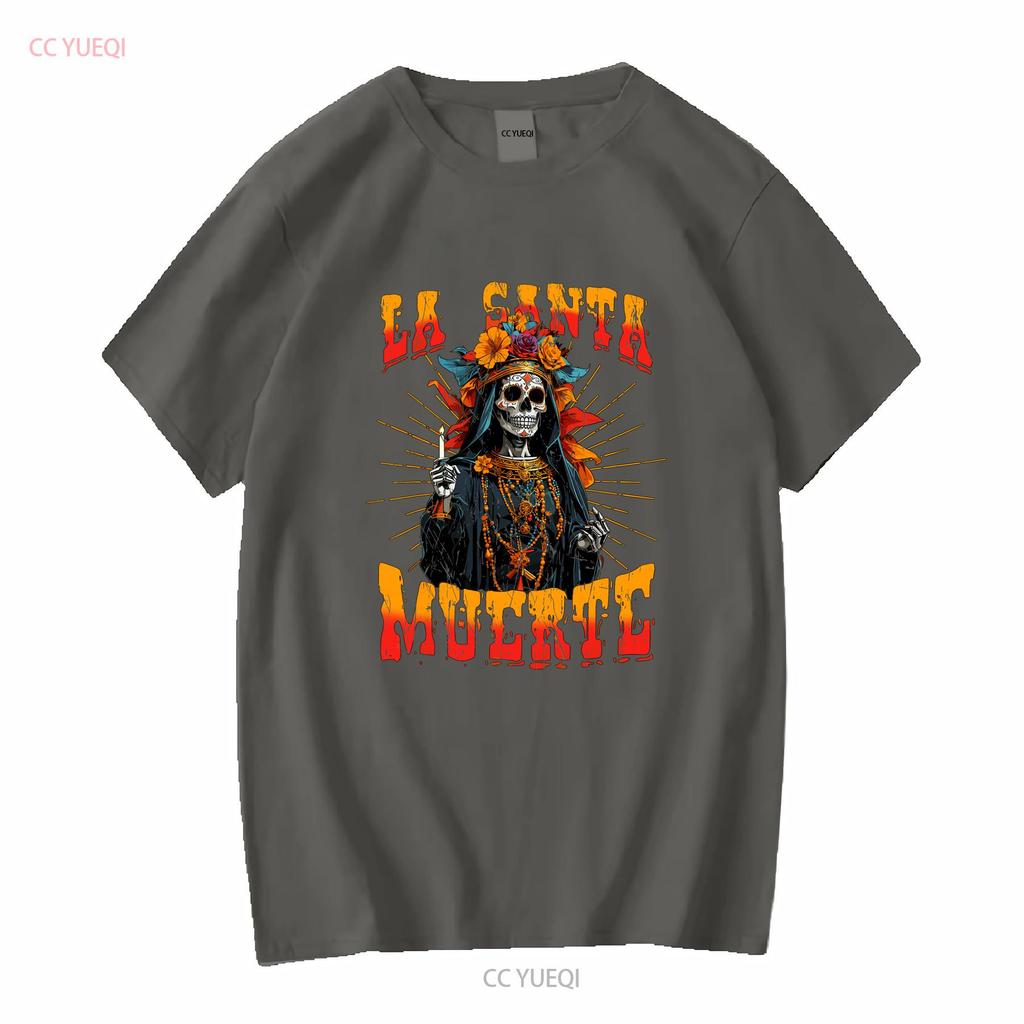 NEW LIMITED La Santa Muerte Sugar Skull Catrina Cinco De Mayo T Shirt S 5XL vintage Washed Comfortable Stylish streetwear Soft