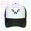 Logo trasy Weezer Czapka z daszkiem Czapki typu trucker Oddychające Ochrona przeciwsłoneczna Vintage Wysoka jakość Rzadkie