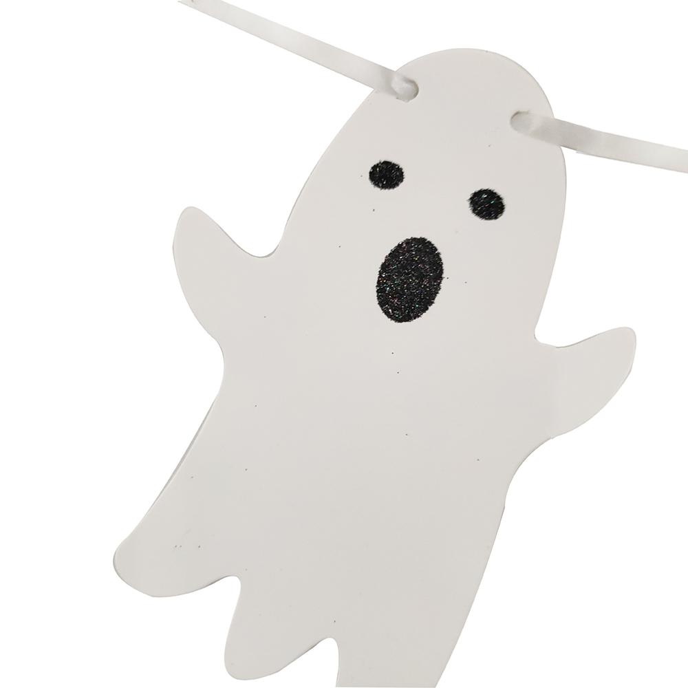 2025 Newest Halloween Party Cute Ghost Garlands Ghost Festival Party DIY Trick Or Treat Party Boo Happy Halloween Party Decor