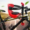 Bicycle Kids Child Front Mount Seat Safety Carrier with Guardrail Foot Pedal
