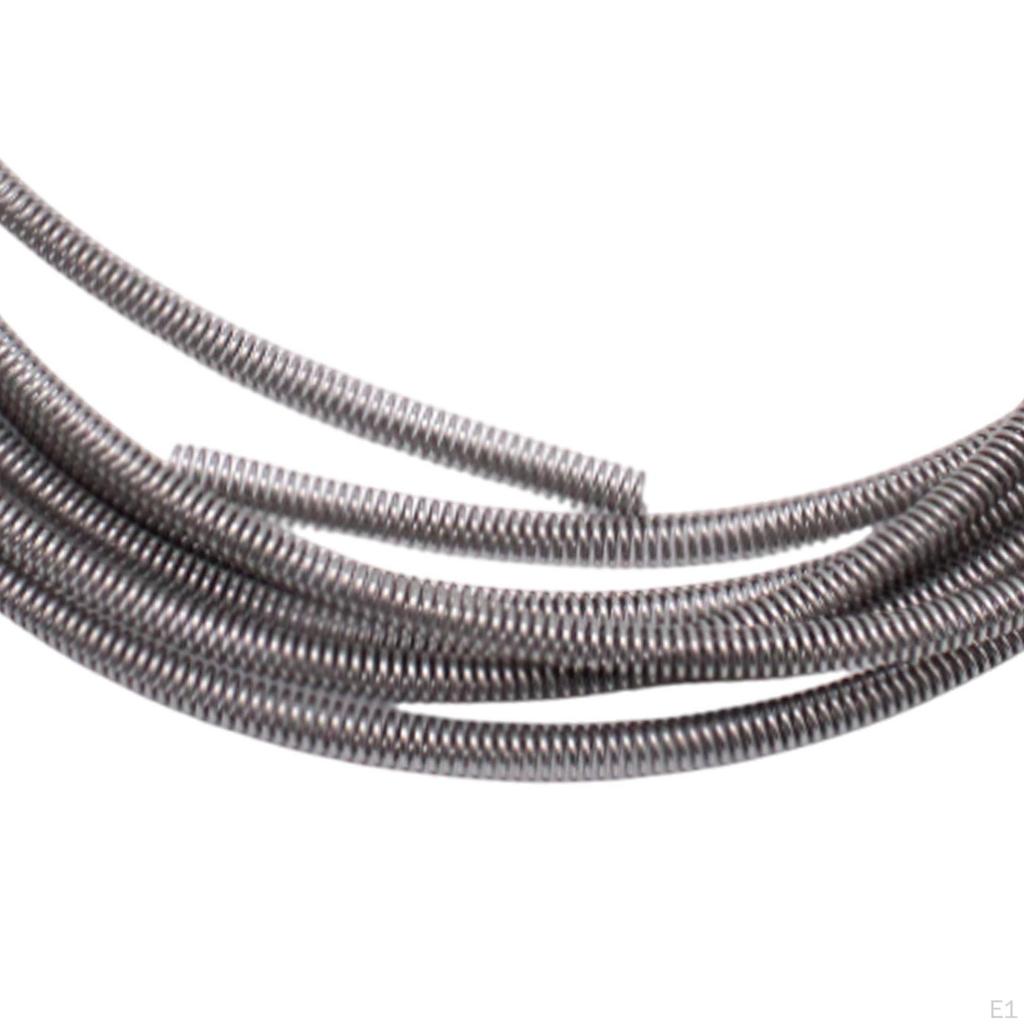 Brake Line Guard Easy to Use, Sturdy, 16ft Stainless Steel Parts for 3/8 OUTER.D. Tube
