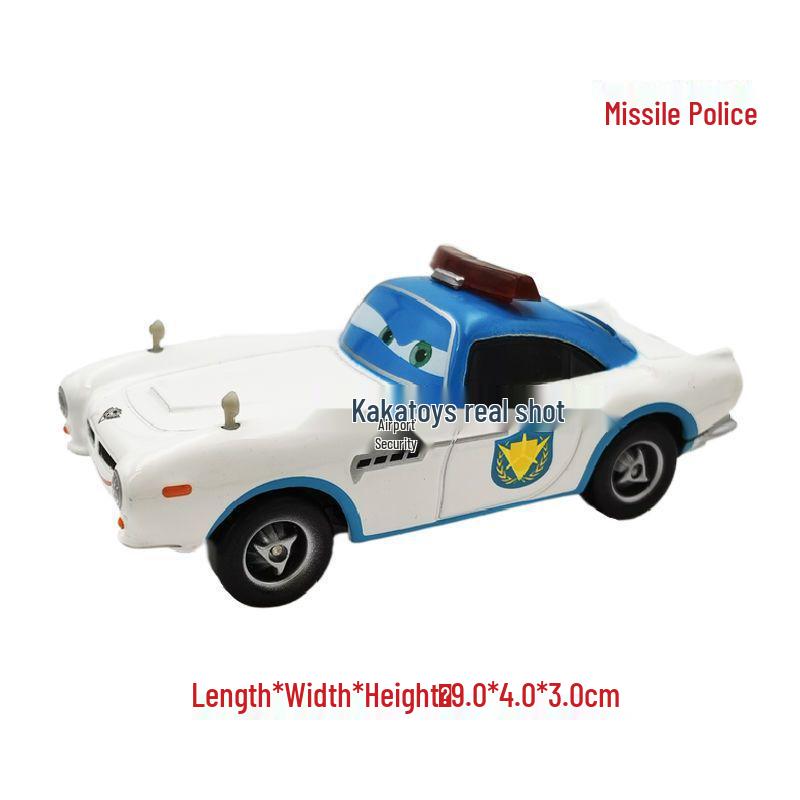 Authentic Alloy Car Set: Lightning McQueen, Mater & King - Road Rage Toys Collection for Kids