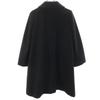 LAPIS LUCE PER BEAMS Cashmere Blend Stainless Collar Coat 36 Black Women Used