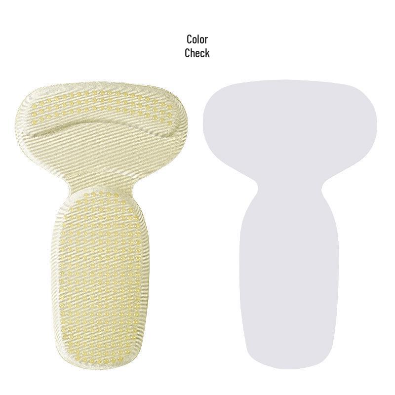 2-in-1 Heel Sponge Adhesive: Prevents Slipping, Thickened Half-Size Insole, Soft Anti-Abrasion Post-Heel Sticker