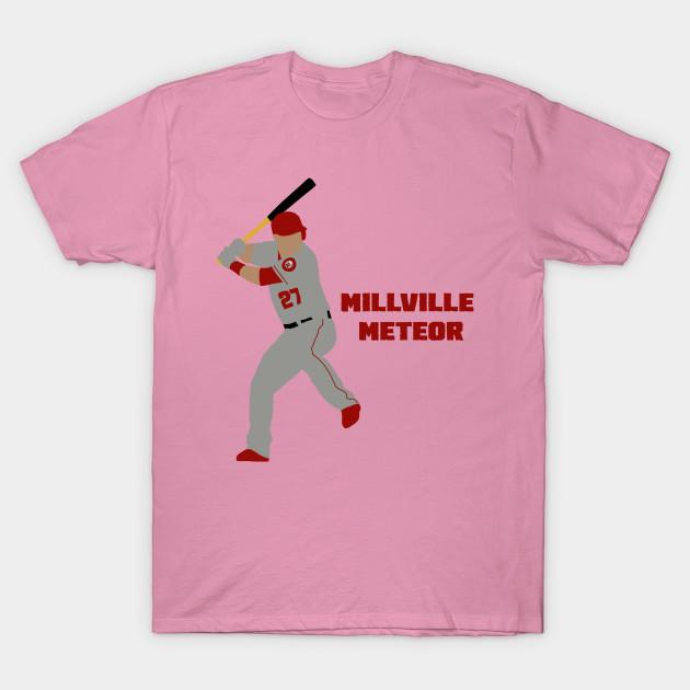 T Shirt Women Mike Trout Millville Meteor Harajuku Print Kawaii Tshirt Summer Short Sleeve Female T-Shirt Top Tee