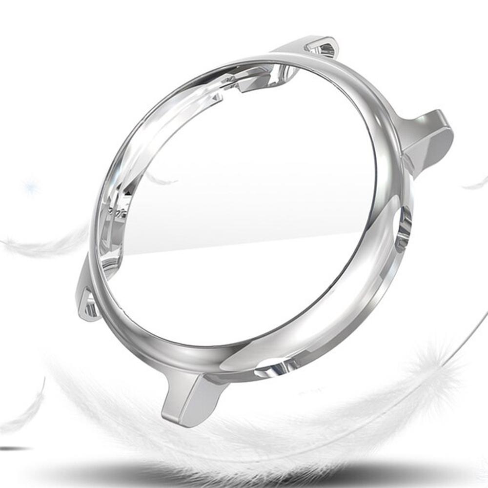 Milanese Bracelet + Case with Screen Protector for Huawei Watch GT 2 42mm, Silver