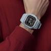Casio 5600 Solar Quartz Movement Resin Strap Watch Men's Watches Black Dial DW-H5600MB-8A9