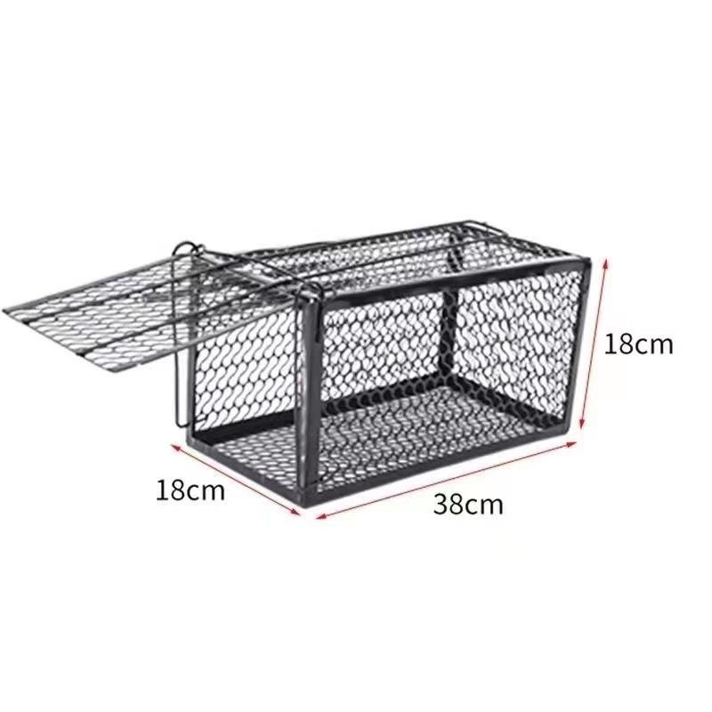 Trappola per topi in rete metallica autobloccante intelligente Sicuro Cattura topi domestico Metallo Riutilizzabile Trappola per ratti umana per uso interno ed esterno