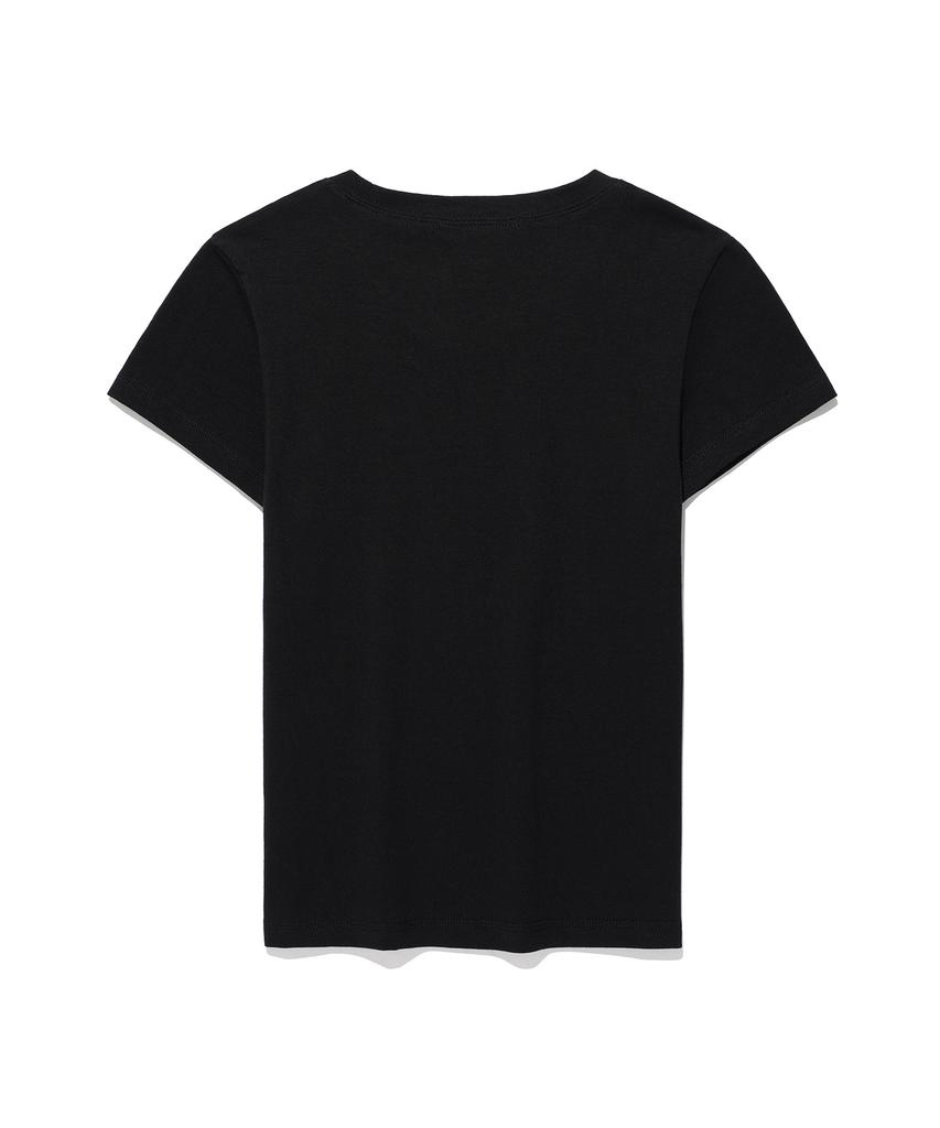 Kimseupeulesikoteunmakes Day Life Logo T-Shirt Black