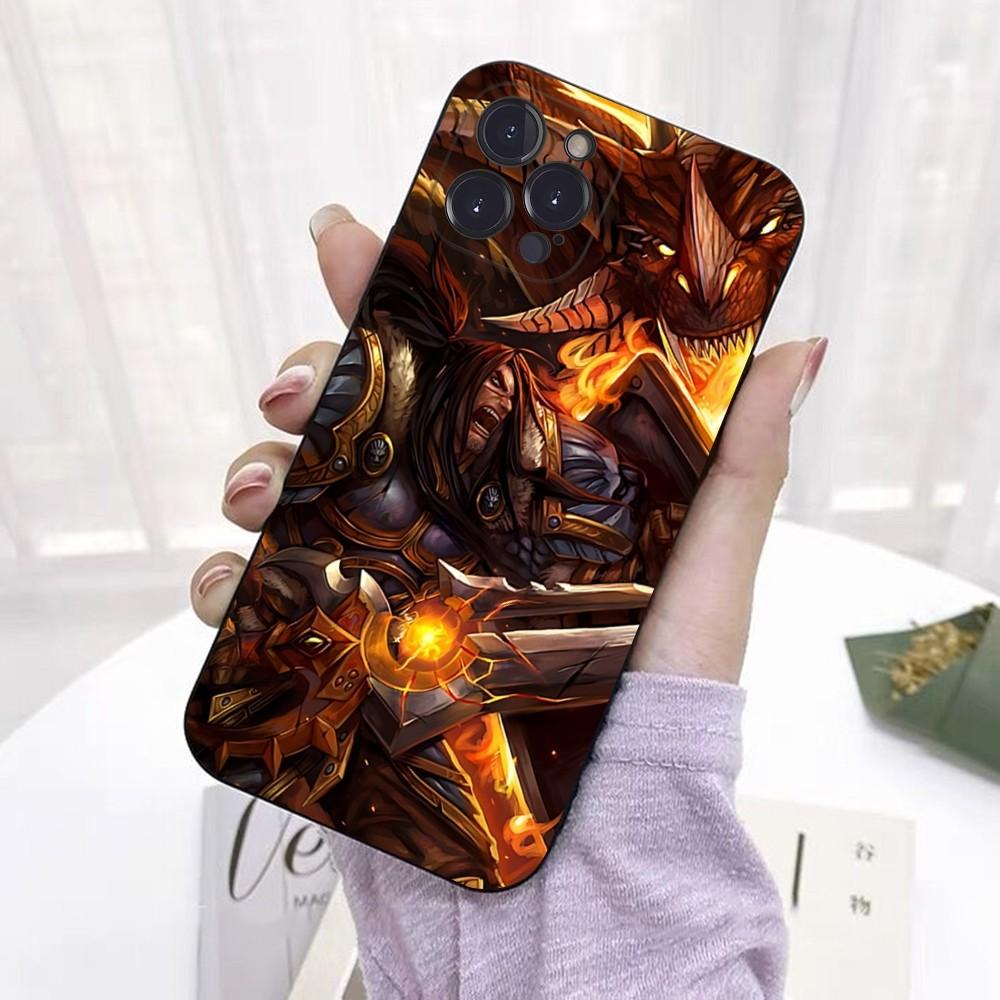 World Of Warcraft Phone Case For IPhone 16 15 14 11 12 13 Mini Pro XS Max Cover 6 7 8 Plus X Funda Shell